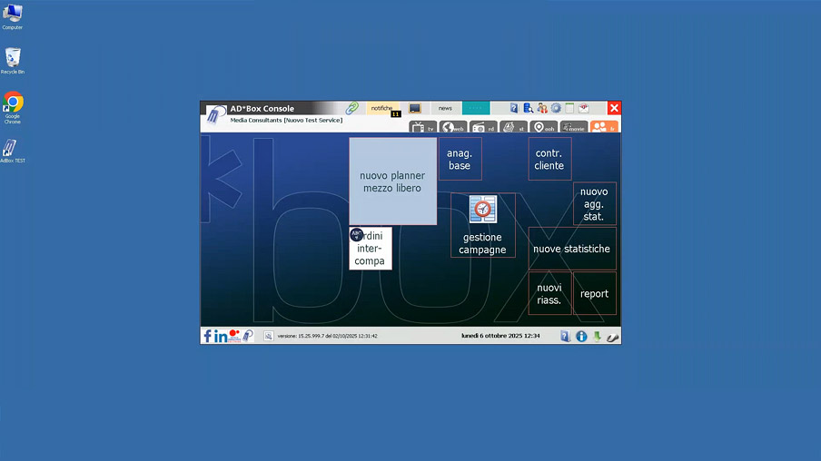 Ad*Box: Planner Mezzo Libero.
