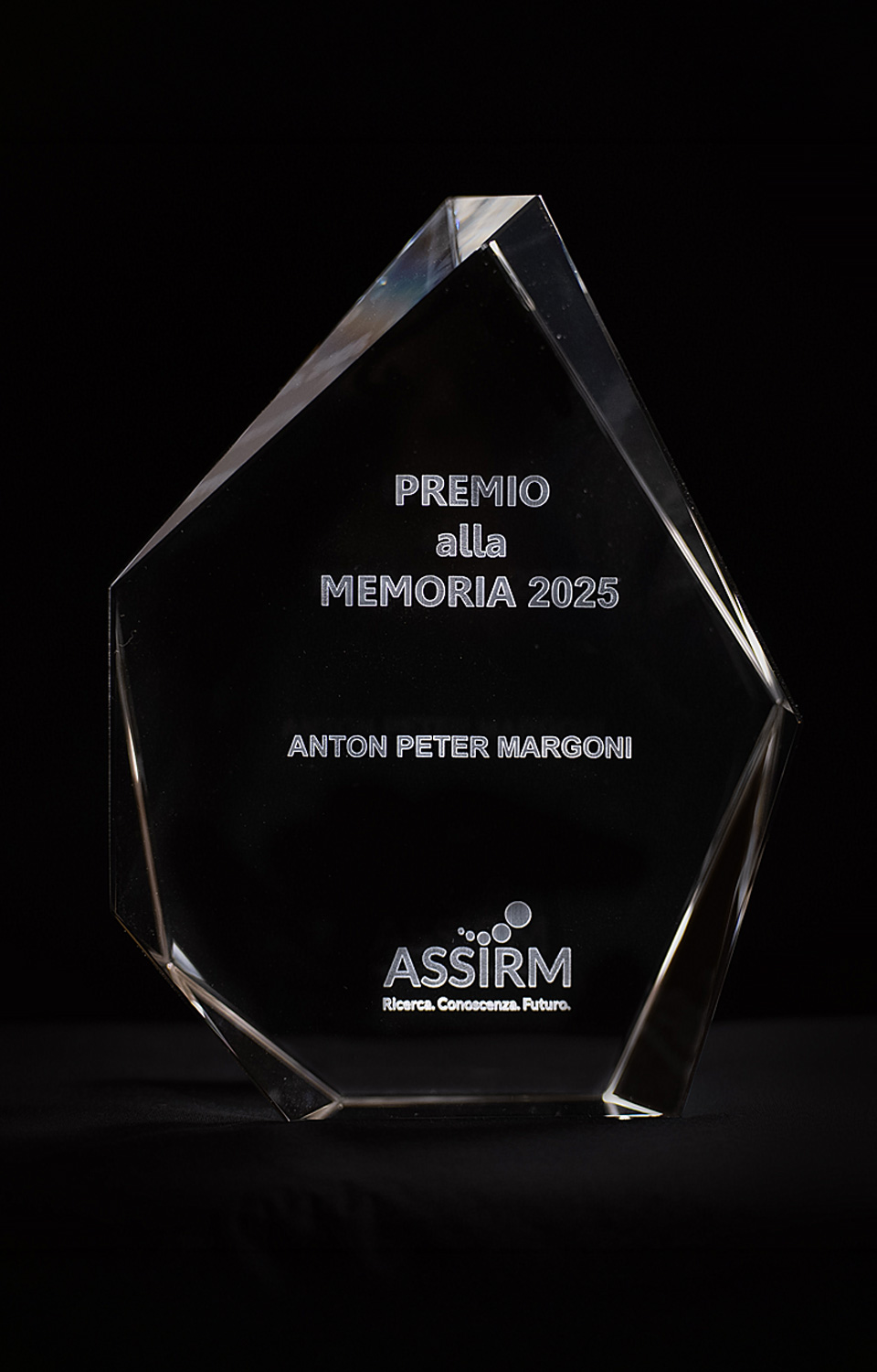 PREMIO ALLA MEMORIA ANTONIO MARGONI ASSIRM 2025